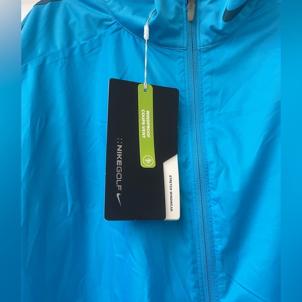 Nike golf wind proof coupe-vent stretch wind breaker jacket men’s size 2XL - Picture 2 of 4